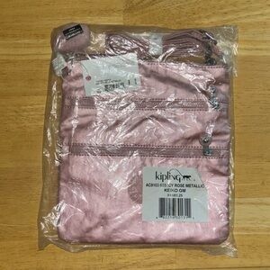 Kipling Keiko Rose Ice Cross body NWT